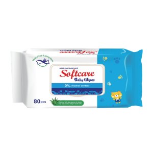 SOFTCARE Baby Wipes 80s