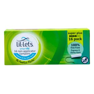 Lil-Lets Tampon Non-App Super Plus 16s