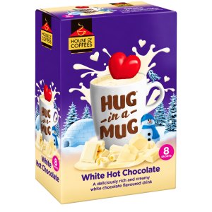 HOC HUG IN A MUG White Hot Chocolate 24g x 8