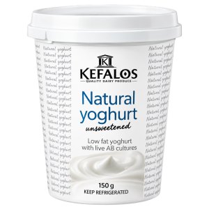 KEFALOS Natural Yoghurt 150g x 10