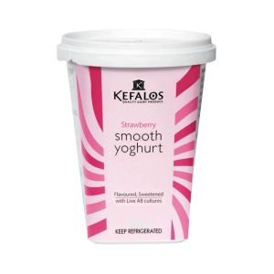 KEFALOS Strawberry Smooth Yoghurt 150g x 10