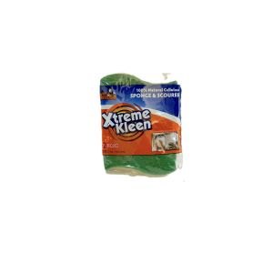 MR BRISTLE 2 Pack Cellulose Sponge & Scourer