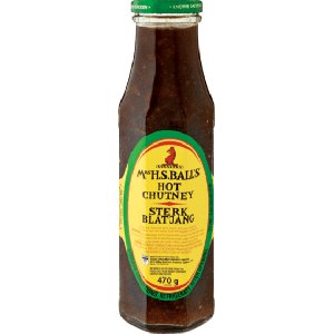 MRS BALLS Hot Chutney 470g
