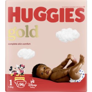HUGGIES Diapers Gold Size 1 Jumbo 96s