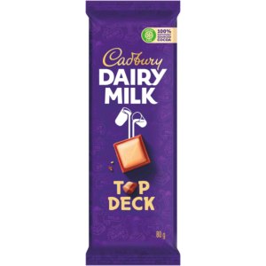CADBURY Top Deck Chocolate 80g