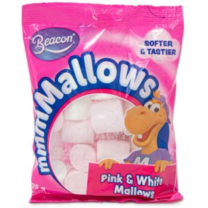 BEACON Mashmallow Pink & white 135g