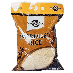 VALUE MAX Parboiled White Rice 5kg