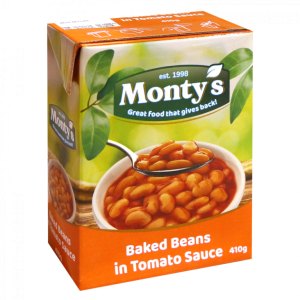 MONTY'S BAKED BEANS 410g
