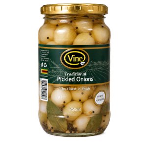 VINE Traditional Pickled Onions 750ml