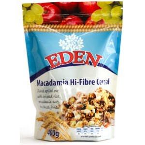 EDEN Macademia Cereal Hi-Fibre 400g