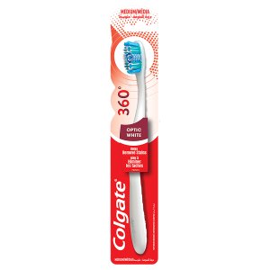 COLGATE Toothbrush 360 Optic White Medium