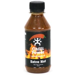 CHILLI POWER Extra Hot Peri Peri Sauce 200ml