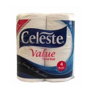 CELESTE Value Tissue Paper 1Ply (350) 4s