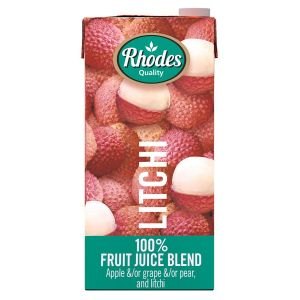 RHODES 100% Fruit Juice - Litchi 1lt