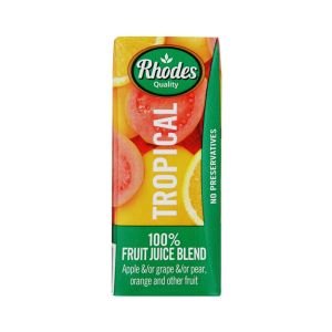 RHODES 100% Fruit Juice - Tropical 200ml