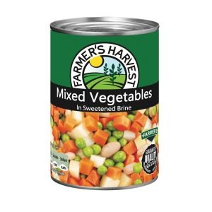 FARMERS HARVEST Mixed Veges In Brine 410g