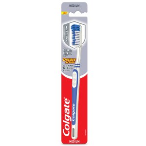 COLGATE Toothbrush Double Action Adult Twin Pack