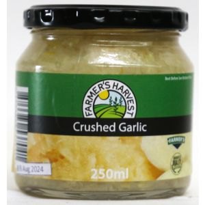 FARMERS HARVEST Garlic Crushed 250ml