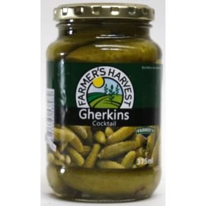 FARMERS HARVEST Gherkins Cocktail 375ml