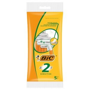 BIC 2 Blades Sensitive Razors 5's
