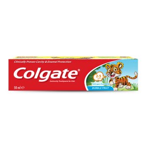 COLGATE Toothpaste Kids 2 -5 Yrs Bubblefruit 50ml