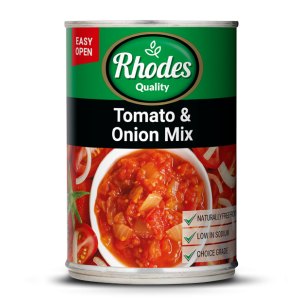 RHODES Tomato & Onion Mix 410g